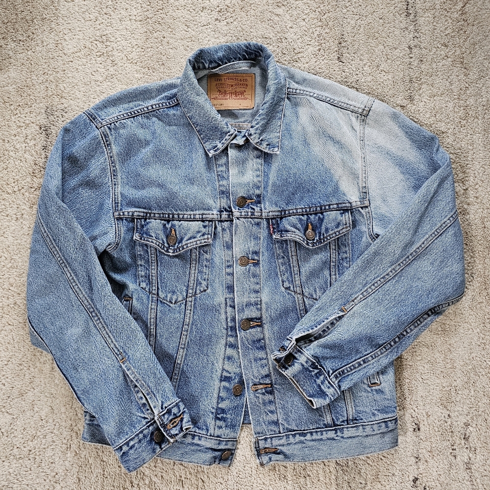 Vintage 90s Levi's Denim Trucker Jacket